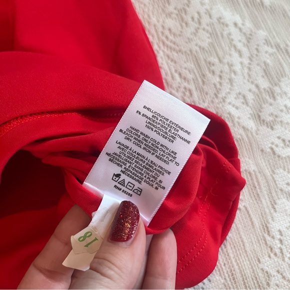 NWT Express sweetheart wire open back mini dress - Picture 10 of 12